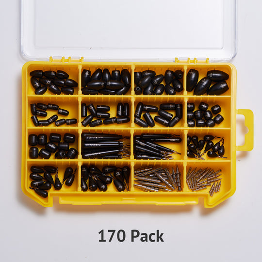 Upgraded! Nako Tungsten Weight Kit | 170 Pack, 350 Pack