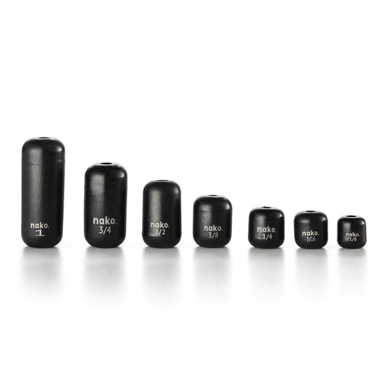 97% Purity Tungsten Barrel Weights | Carolina Weights | 5 Pack