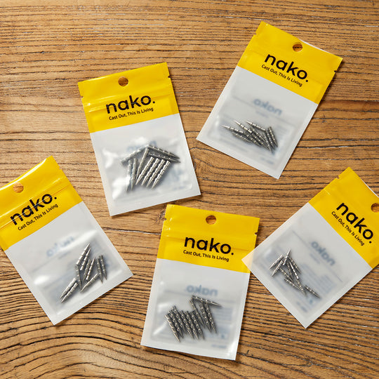 97% Purity Tungsten Polished Nail Weights | 10 Pack