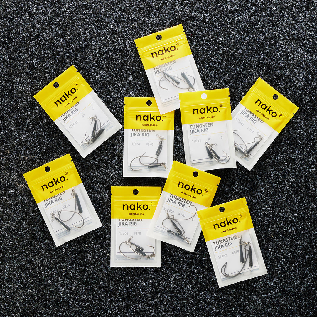 The Advantages and Uses of Jika Rigging: Why You Should Choose Nako's Tungsten Jika Rig