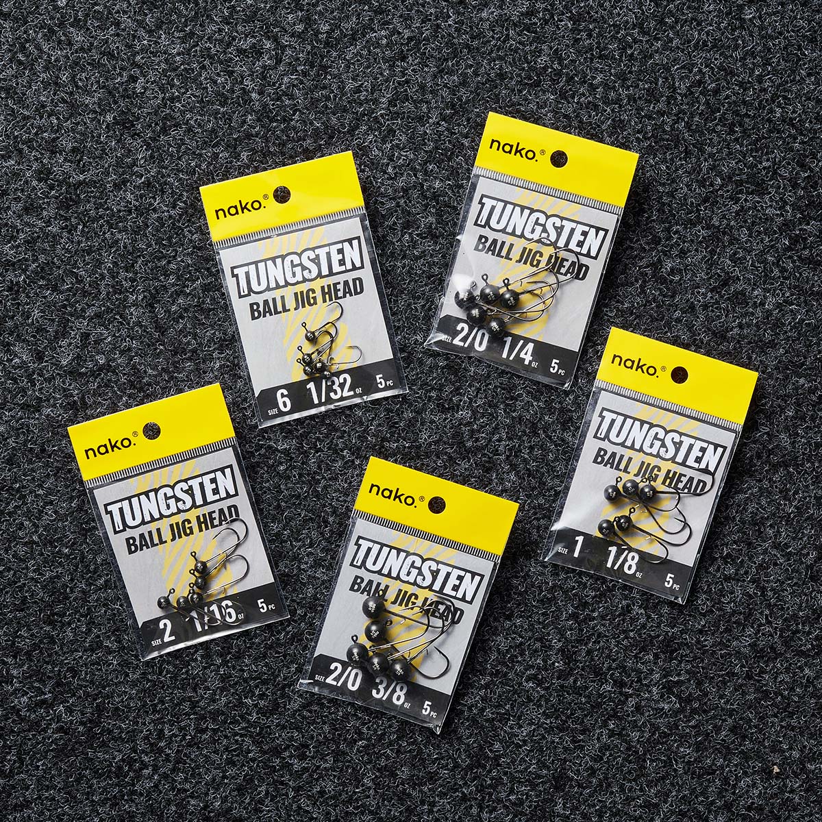 tungsten jig heads