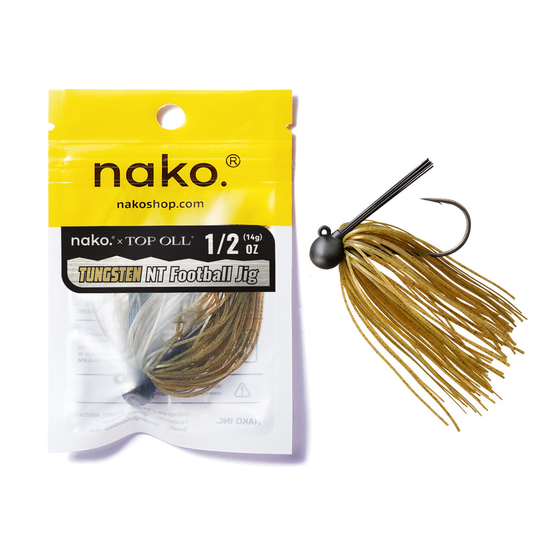 NEW! NT Tungsten Football Jig | 3/8 1/2 3/4 oz | 4 Colors