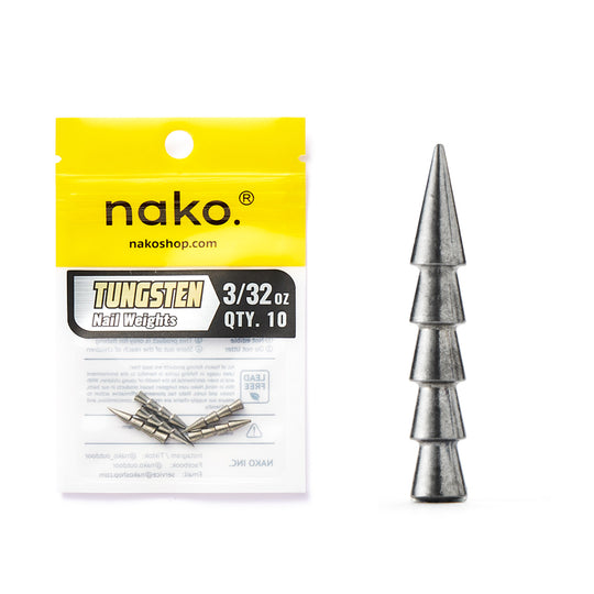 97% Purity Tungsten Polished Nail Weights | 10 Pack