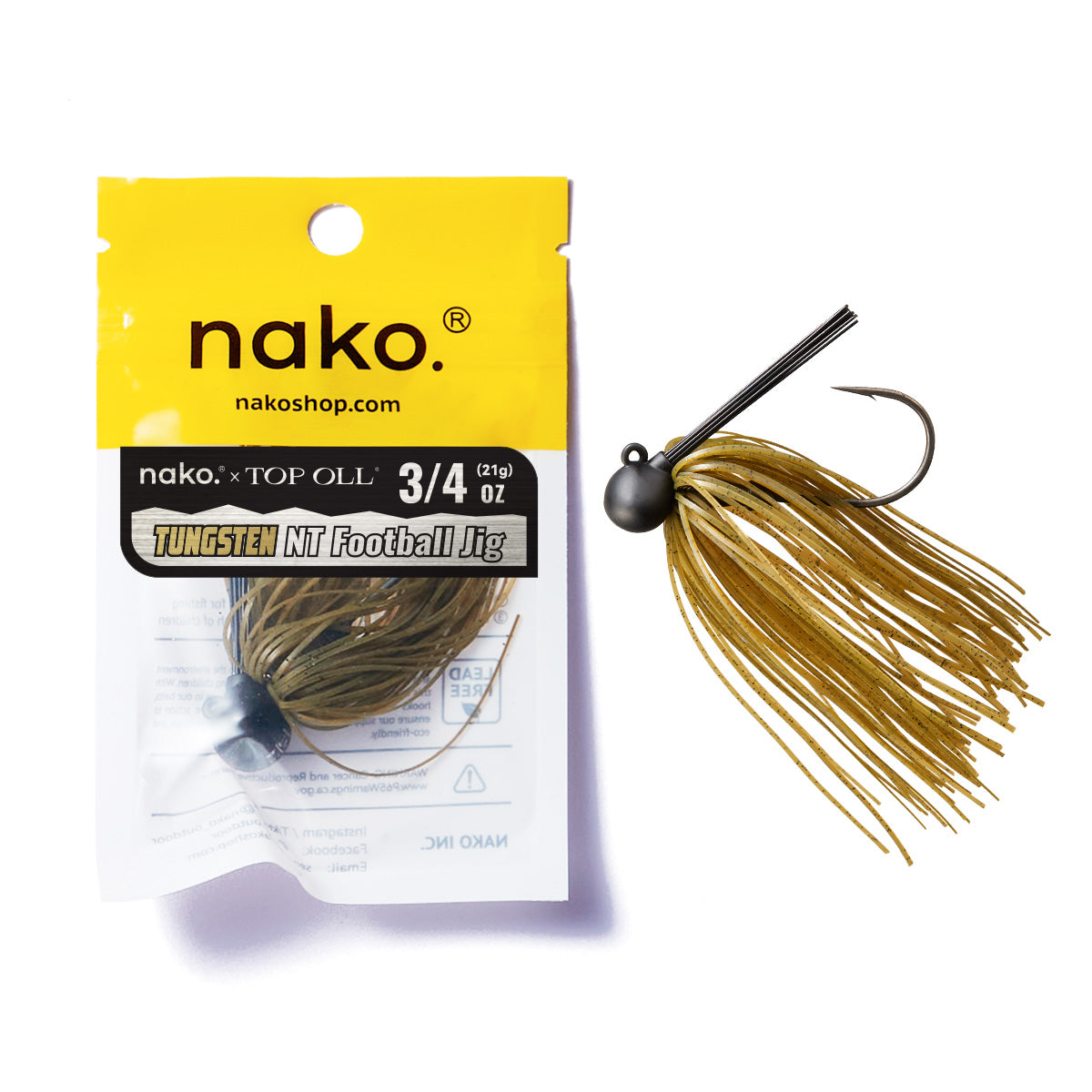 Shop New Design Nako NT Tungsten Football Jig Now