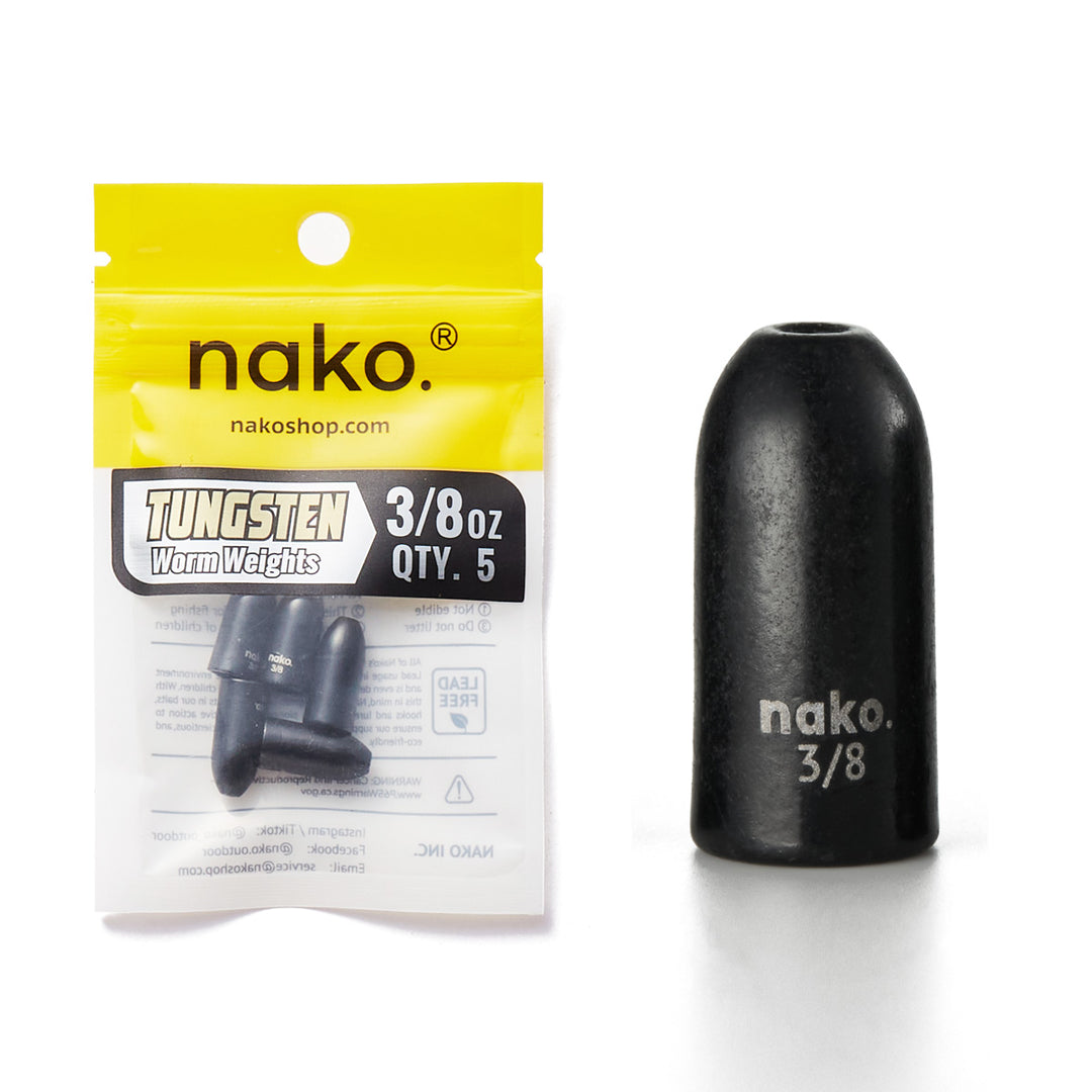 bullet weights without removing hook Shop Affordable Tungsten Bullet Weights for Texas Rig – Nako