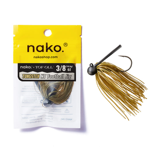 NEW! NT Tungsten Football Jig | 3/8 1/2 3/4 oz | 4 Colors