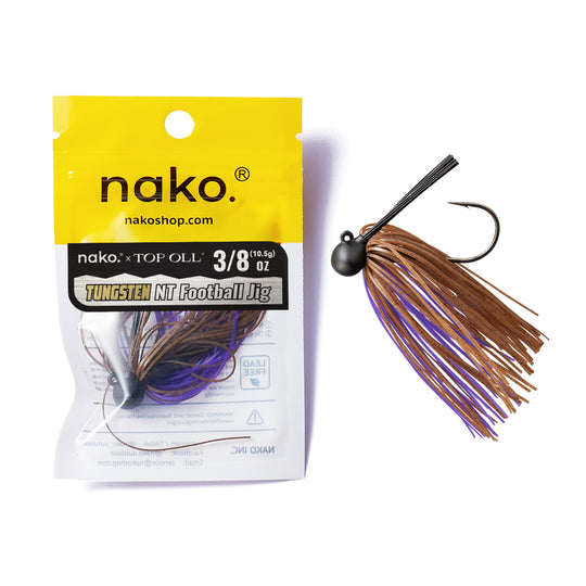 NEW! NT Tungsten Football Jig | 3/8 1/2 3/4 oz | 4 Colors