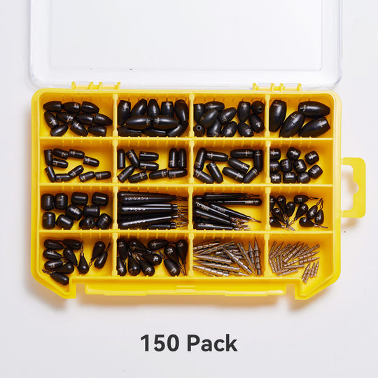 Upgraded! Nako Tungsten Weight Kit | 100 Pack, 150 Pack, 200 Pack