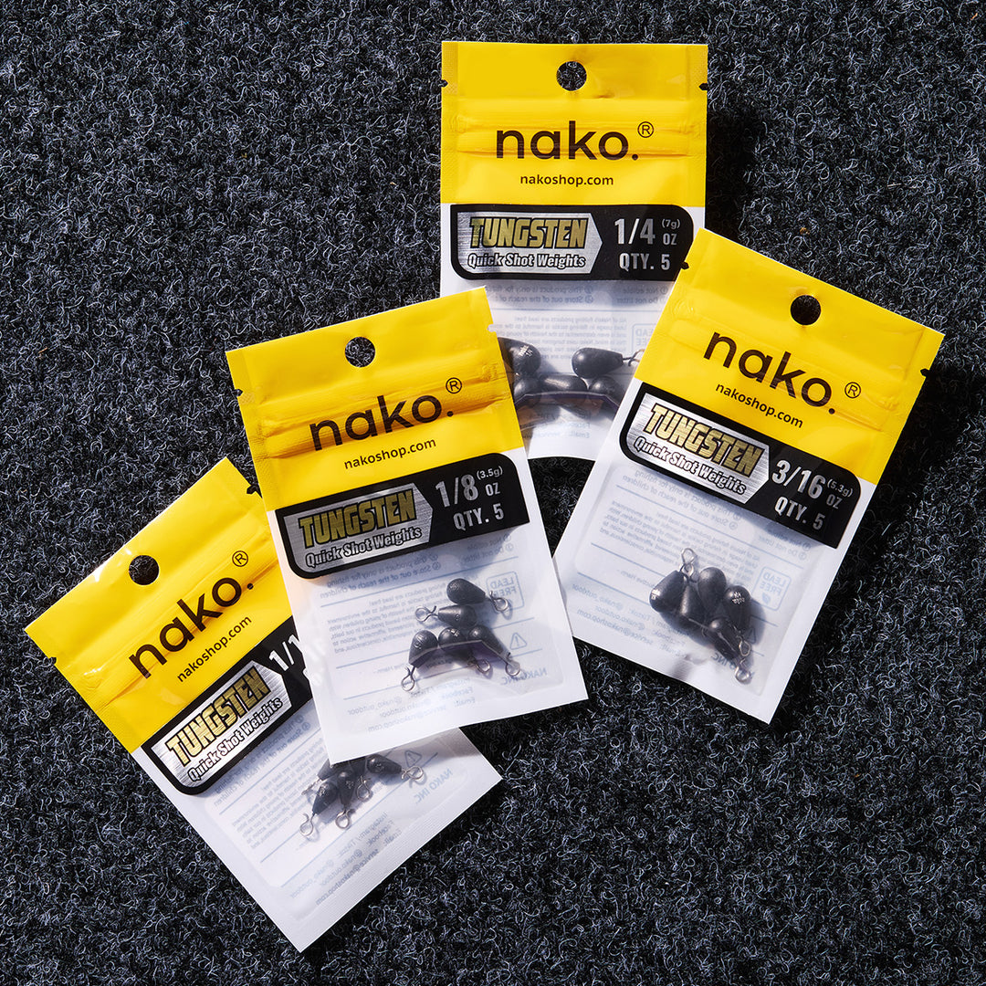 97% Tungsten Tear Quick Shot Weights_packaing