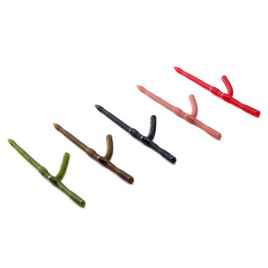 Nako Initial T Neko Rig Worm  5 Inch 10 Pack