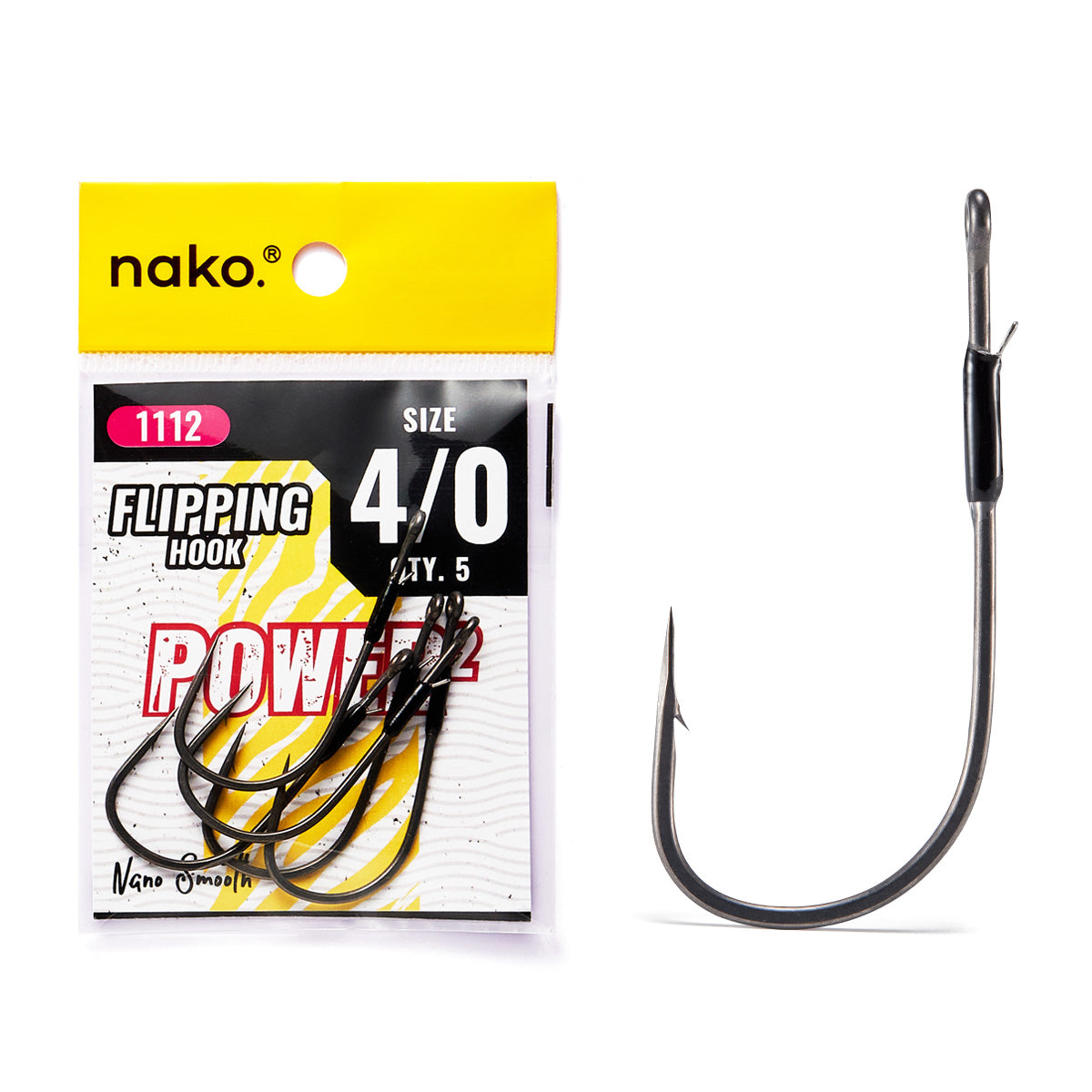 ◆wanko080 Cost $5.99 Buy Nako Power Flipping Hooks for Bass Fishing