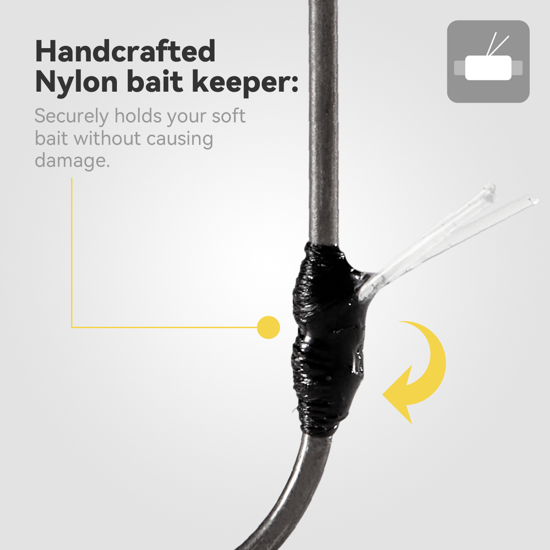 Nako Hover Strolling Hooks | 5 Piece | Nano Smooth Coating