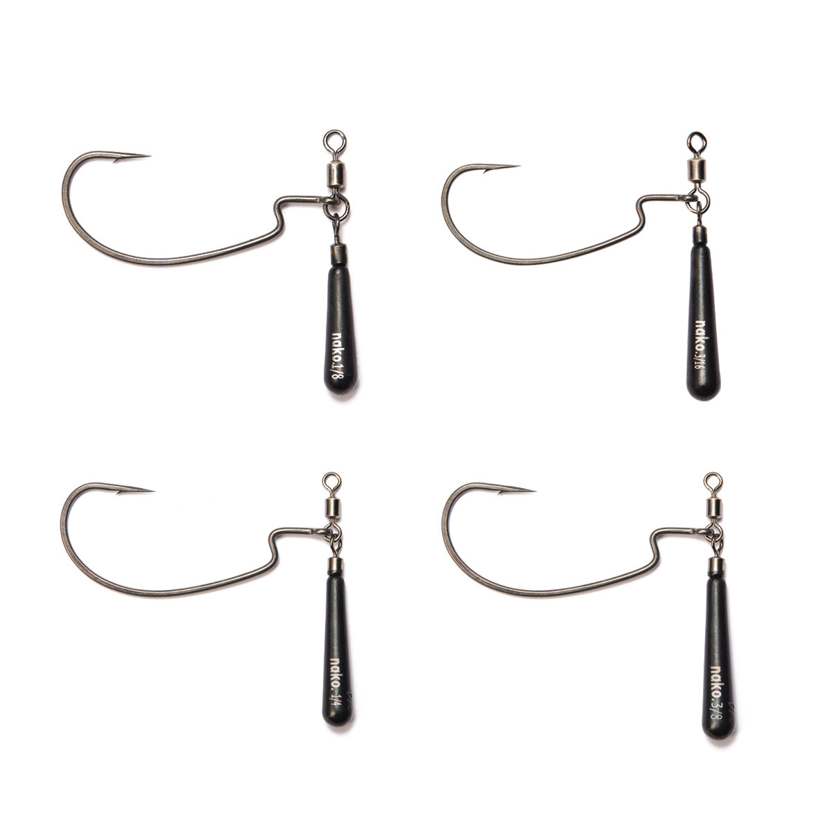 Shop The Best Tungsten Jika Rig 1/8oz 3/16oz 1/4 oz 3/8oz on Nako