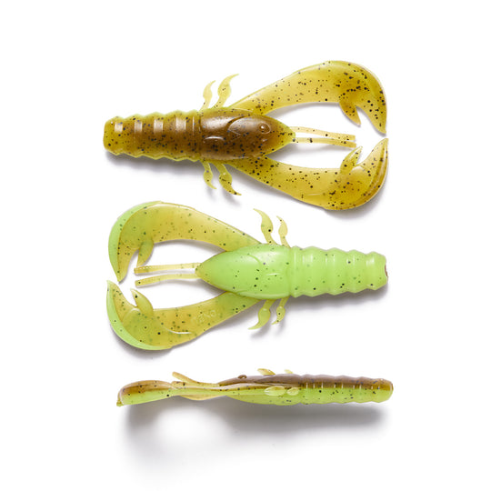 Defender Craw 3.3 inch 1/4 oz | 7 pack | Soft Plastic Craw