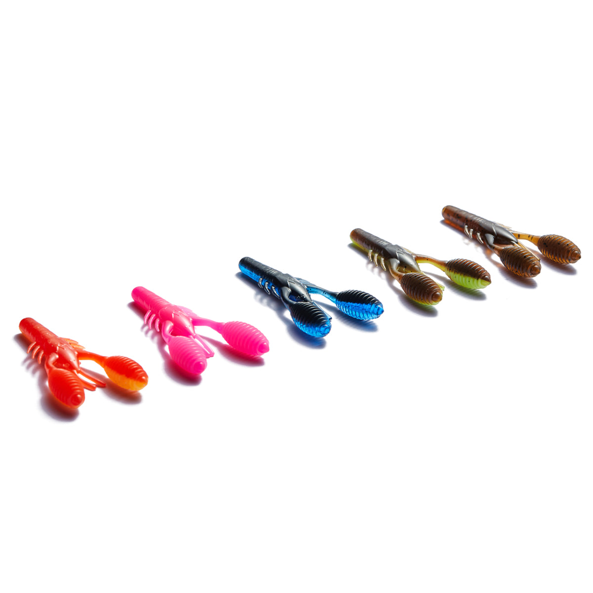 Nako Snapping Floating Craw 2.7 inch 8 pack | Floating Soft Plastic Cr