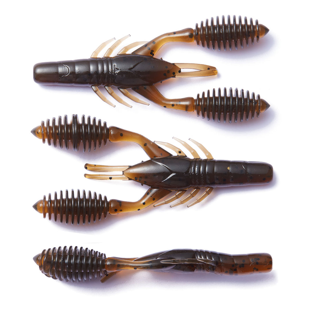 Nako Snapping Craw 2.7 inch 8 pack | Soft Plastic Craw | Ned Rig Craw