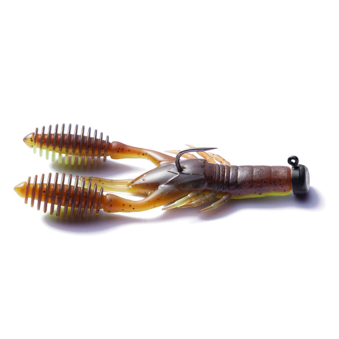Nako Snapping Craw 2.7 inch 8 pack | Soft Plastic Craw | Ned Rig Craw
