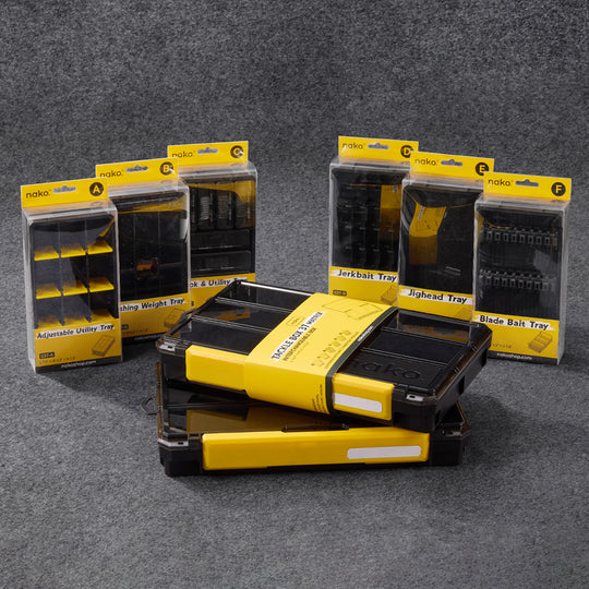 Nako 37 Matrix Interchangeable Tackle Box | Build Your Own Modular Tackle Storage System