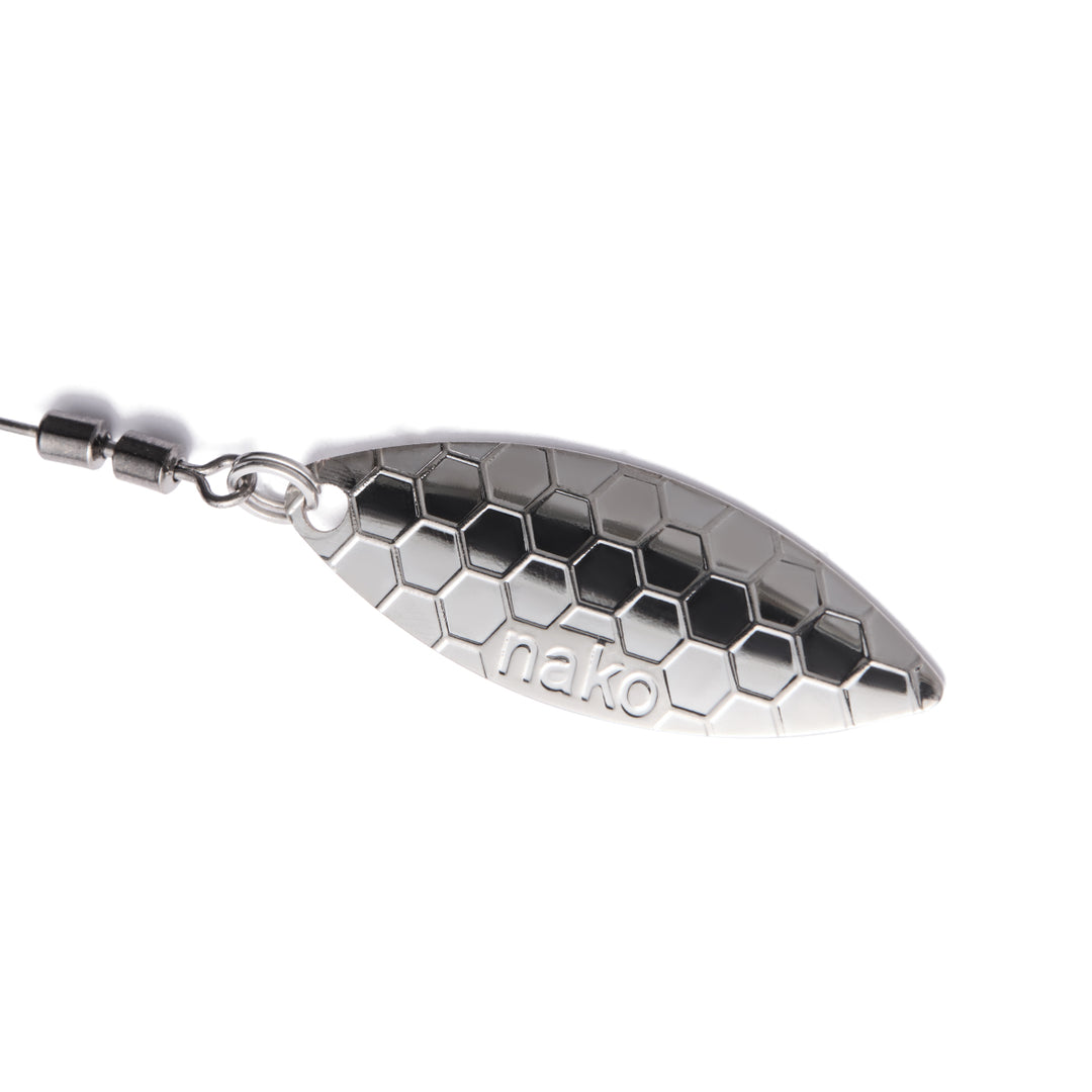 Nako Tungsten Weighted Swimbait Hooks Spring Lock Spinner | Underspin ｜2 Pack