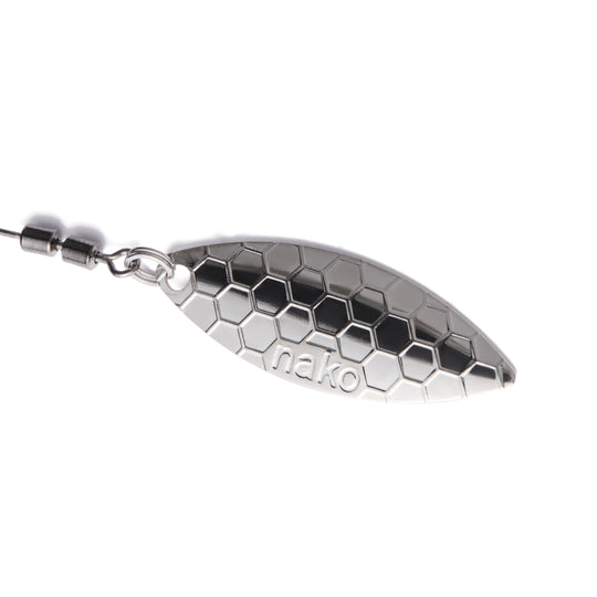 Nako Tungsten Weighted Swimbait Hooks Spring Lock Spinner | Underspin ｜2 Pack