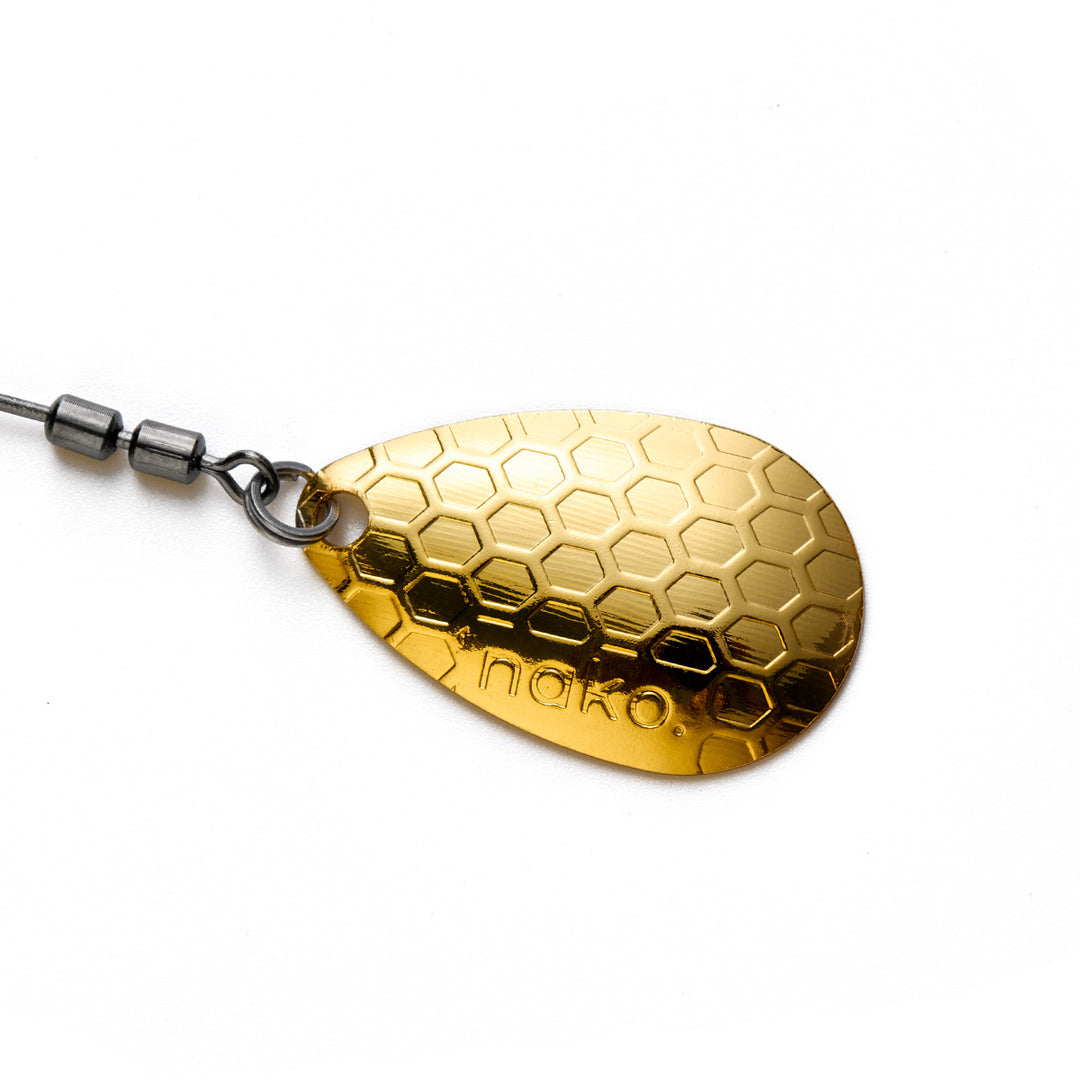 Nako Tungsten Weighted Swimbait Hooks Spring Lock Spinner | Underspin ｜2 Pack