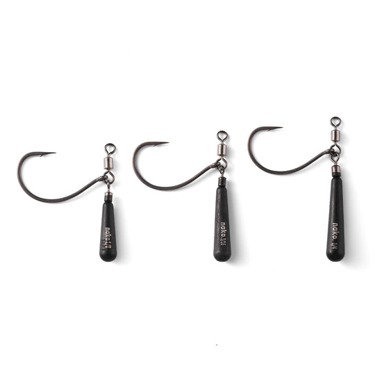 Nako tungsten Wacky Jika Rig with #2/0 hook