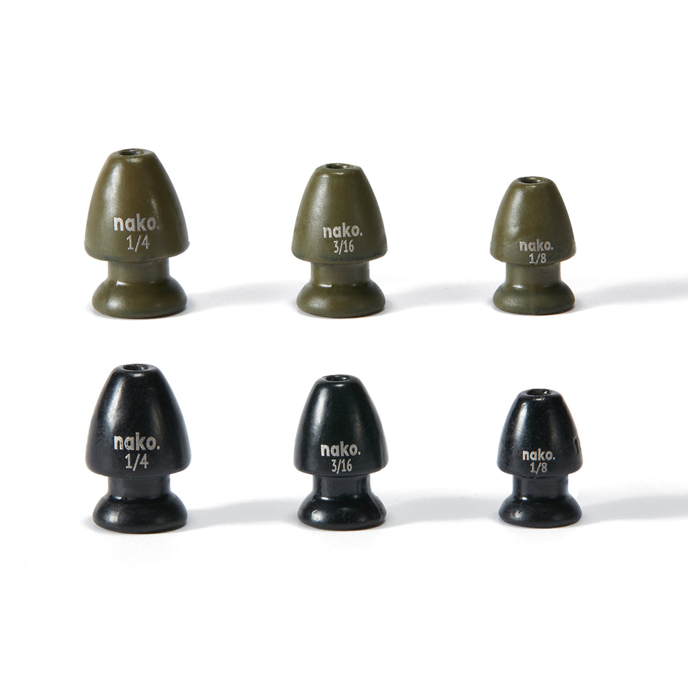 Nako Tungsten Weights - Affordable, 2X Sensitivity, 3 Day Shipping