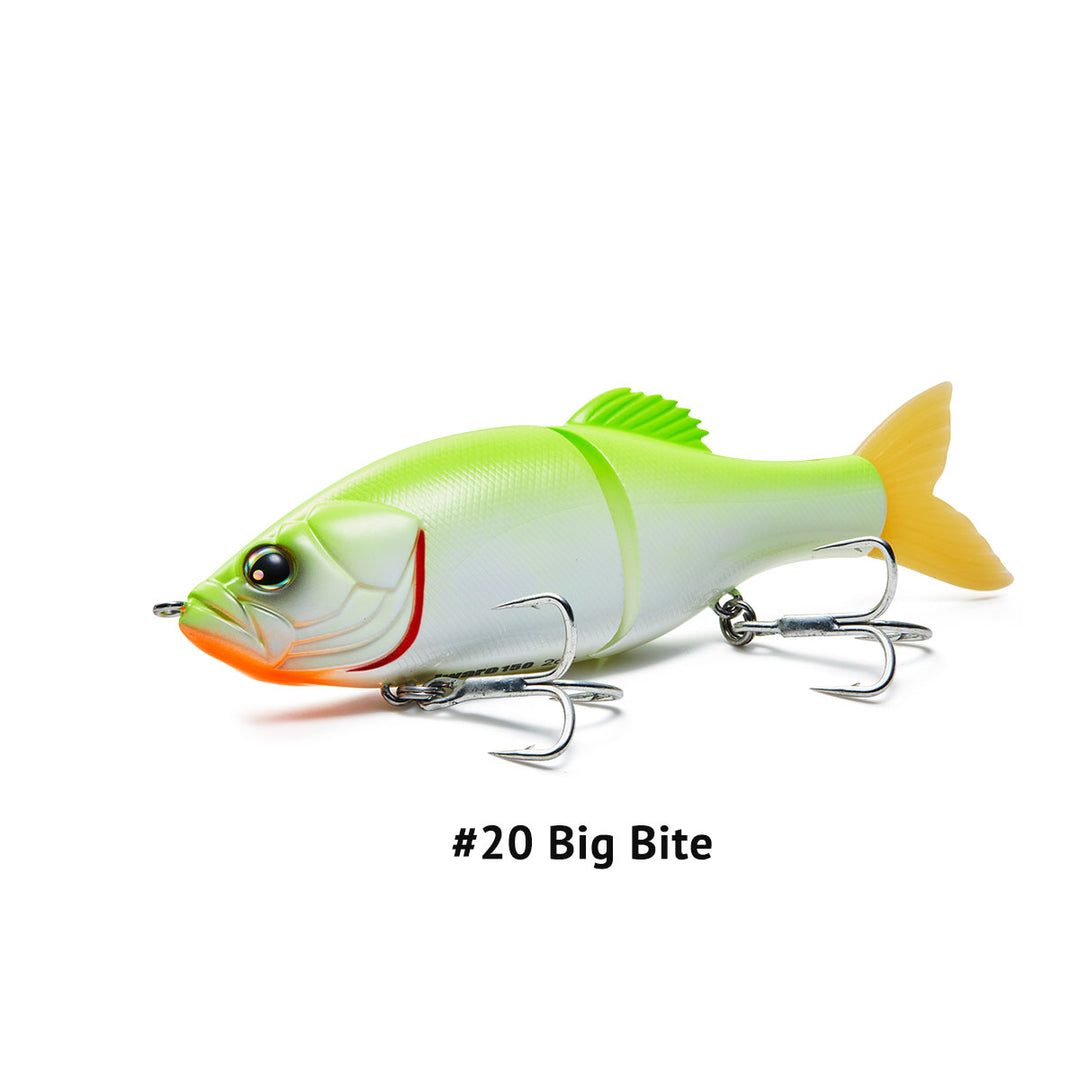 fish lure with bite sensitivity poe EOA Iwaro Swim Bait 6"