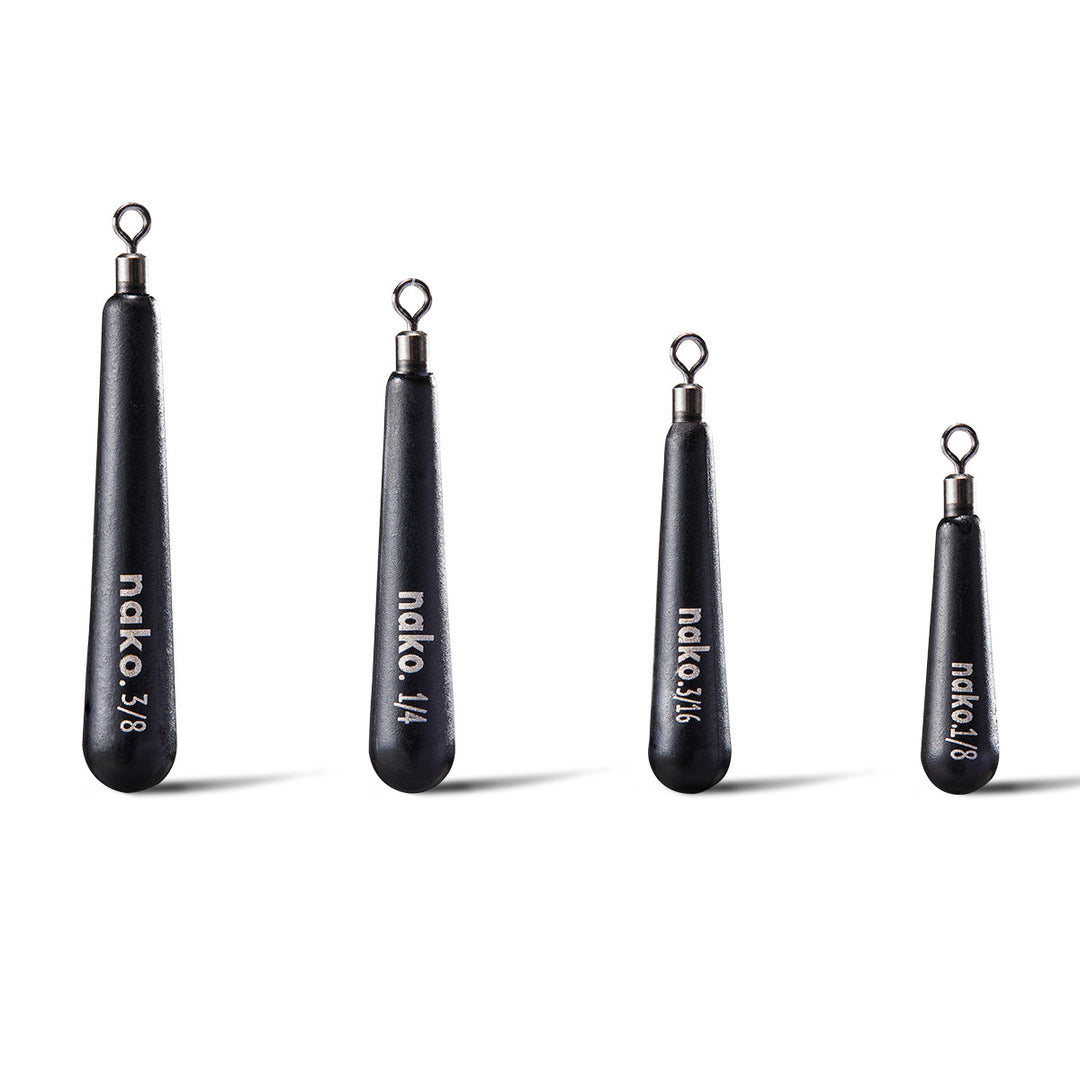 Drop Weights Rig 97% Tungsten Skinny Free Rig Weights | Nako